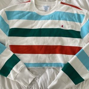 CHAMPION CROPPED SWEATSHIRT